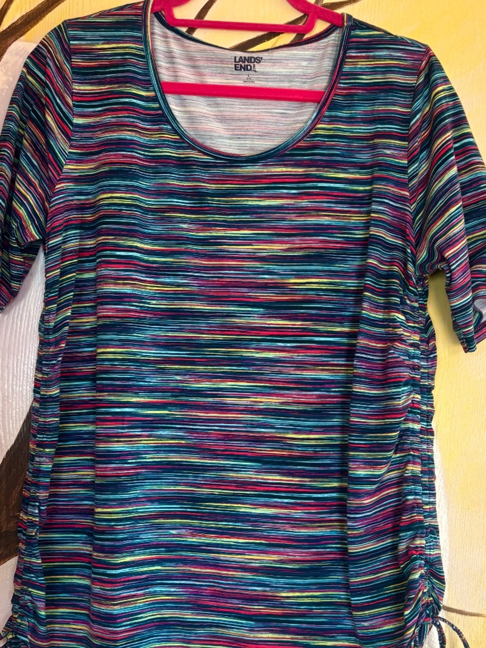 Super Soft Striped T with Ties